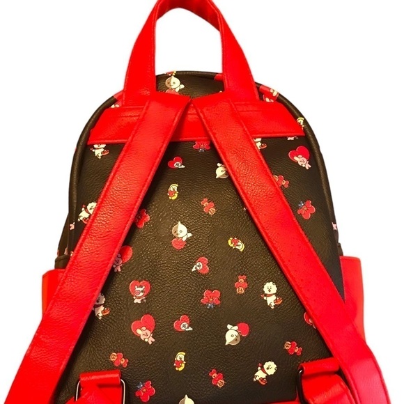 BTS Animated Characters BT21 Heart Squad Official Pattern Weekend Small Backpack main image 4
